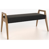 Customizable Dining Bench With Upholstered Seat