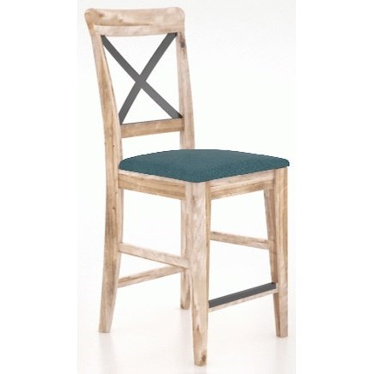 Canadel East Side Customizable X-Back Stool