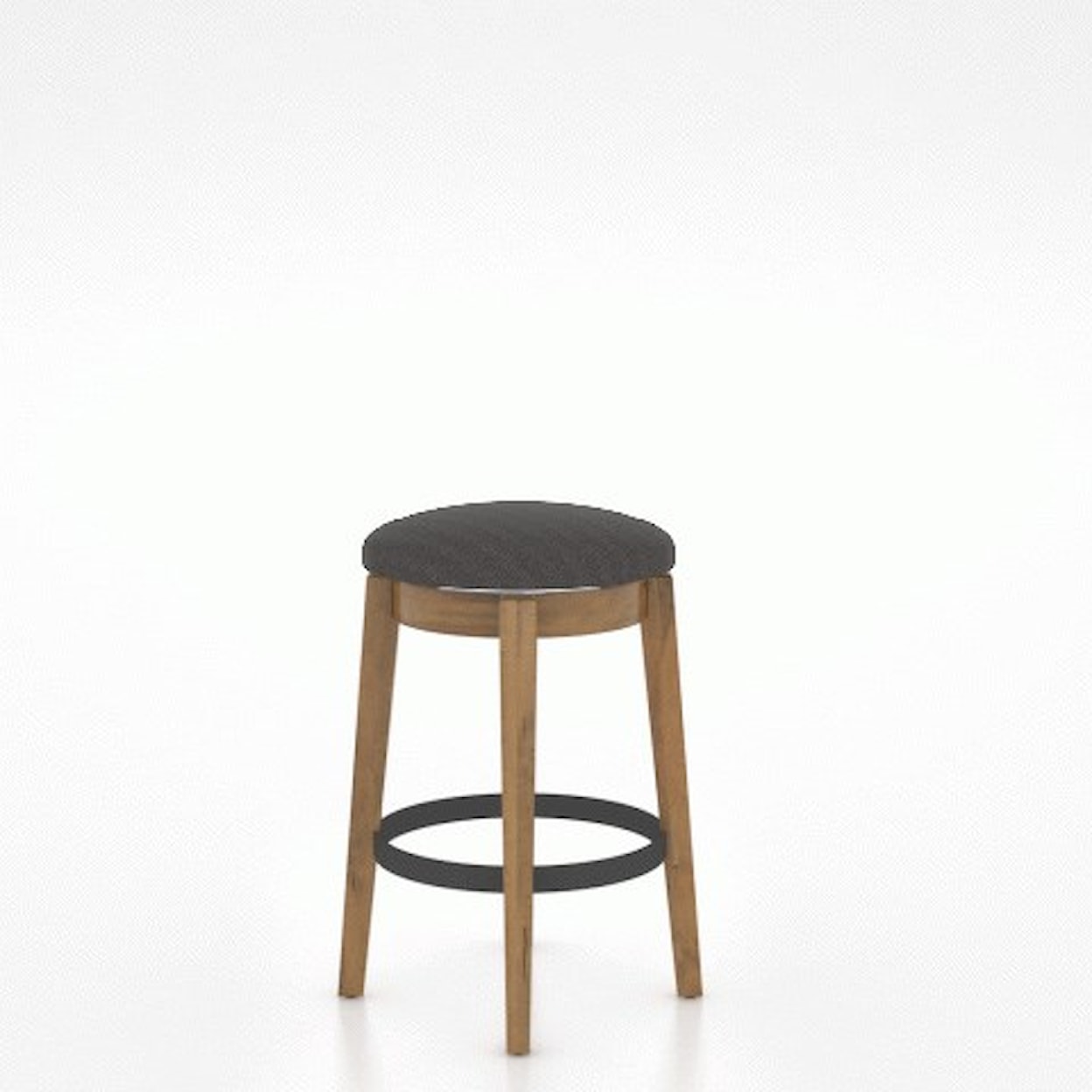 Canadel East Side Customizable Backless Upholstered Stool