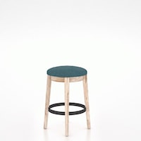 Customizable Backless Upholstered Stool