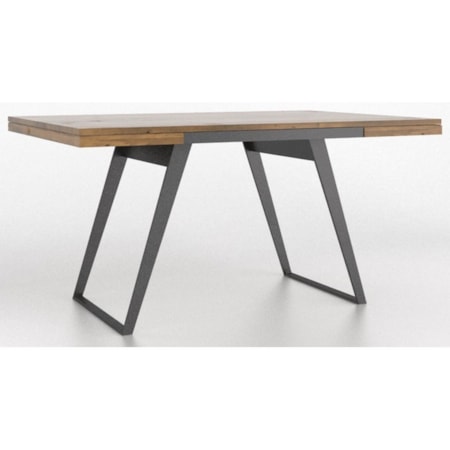 Customizable Dining Table with Wood Top