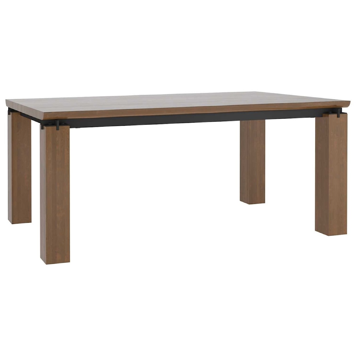 Canadel East Side Customizable Wood Top Dining Table