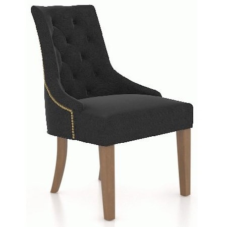 Customizable Upholstered Host Chair