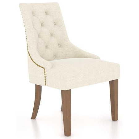 Customizable Upholstered Host Chair