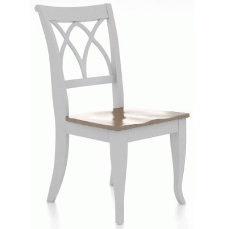 Transitional Customizable Dining Chair