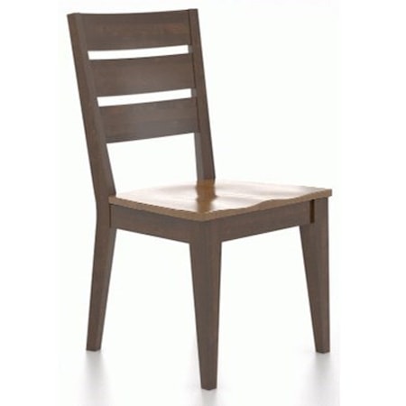 Customizable Chair with Ladder Back