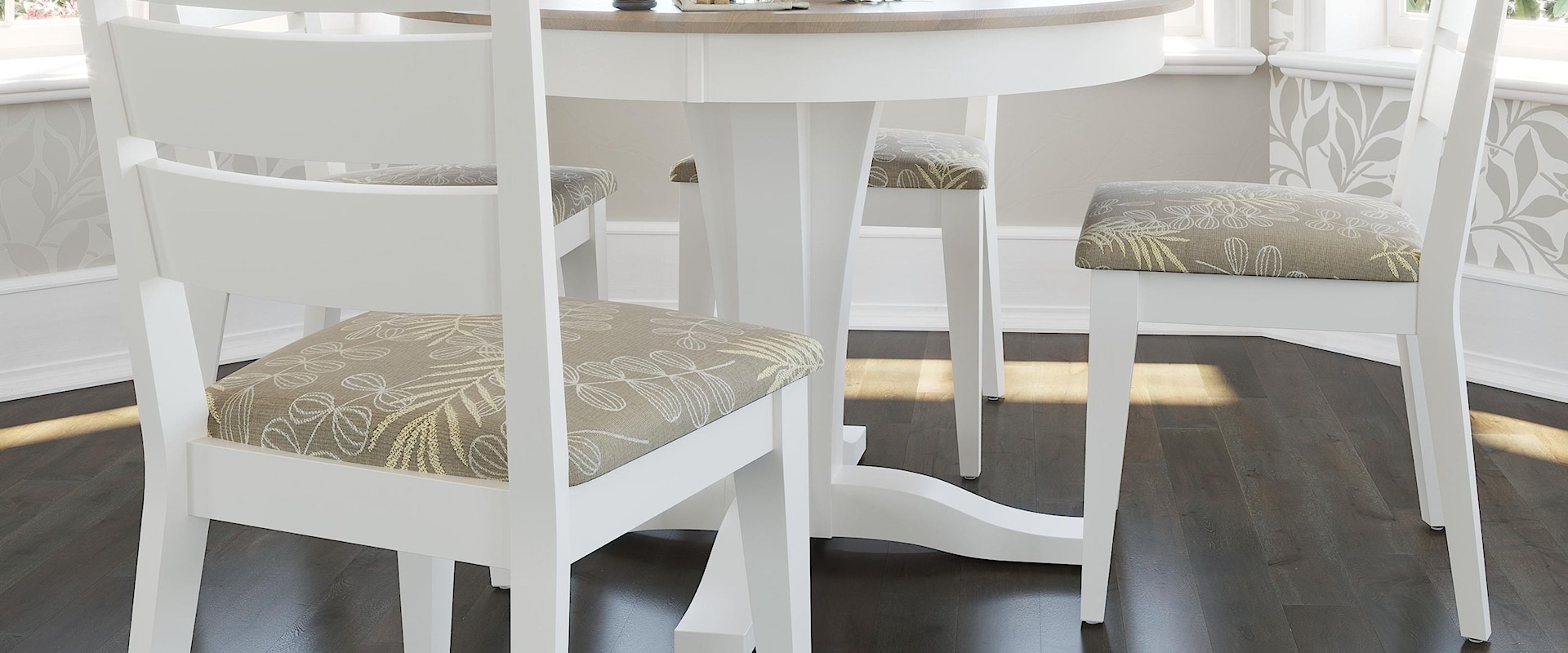 Customizable Round Table Set