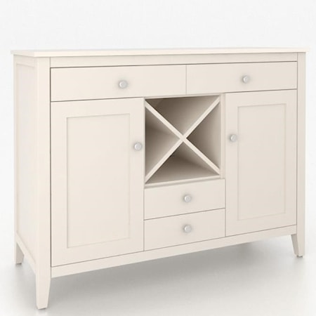 Transitional Customizable Storage Buffet