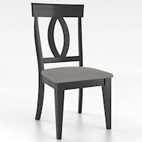 Transitional Customizable Petite Side Chair