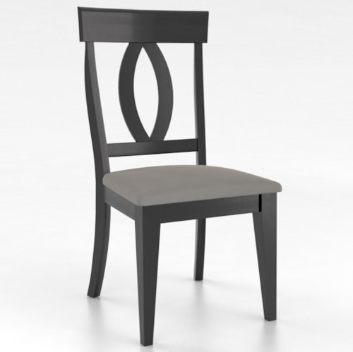 Transitional Customizable Petite Side Chair