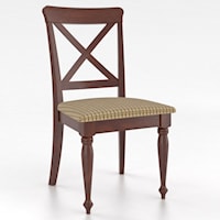 Customizable Petite X-Back Side Chair