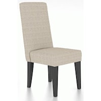 Contemporary Customizable Upholstered Dining Side Chair
