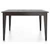 Canadel Gourmet. <b>Customizable</b> Rectangle Table w/ Legs