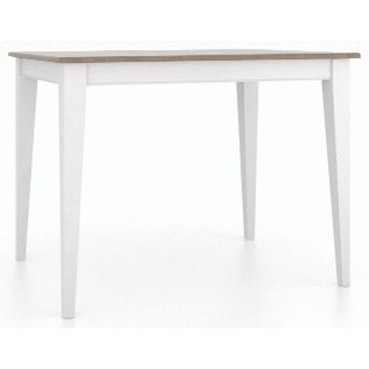 Canadel Gourmet Customizable Rect. Counter Table