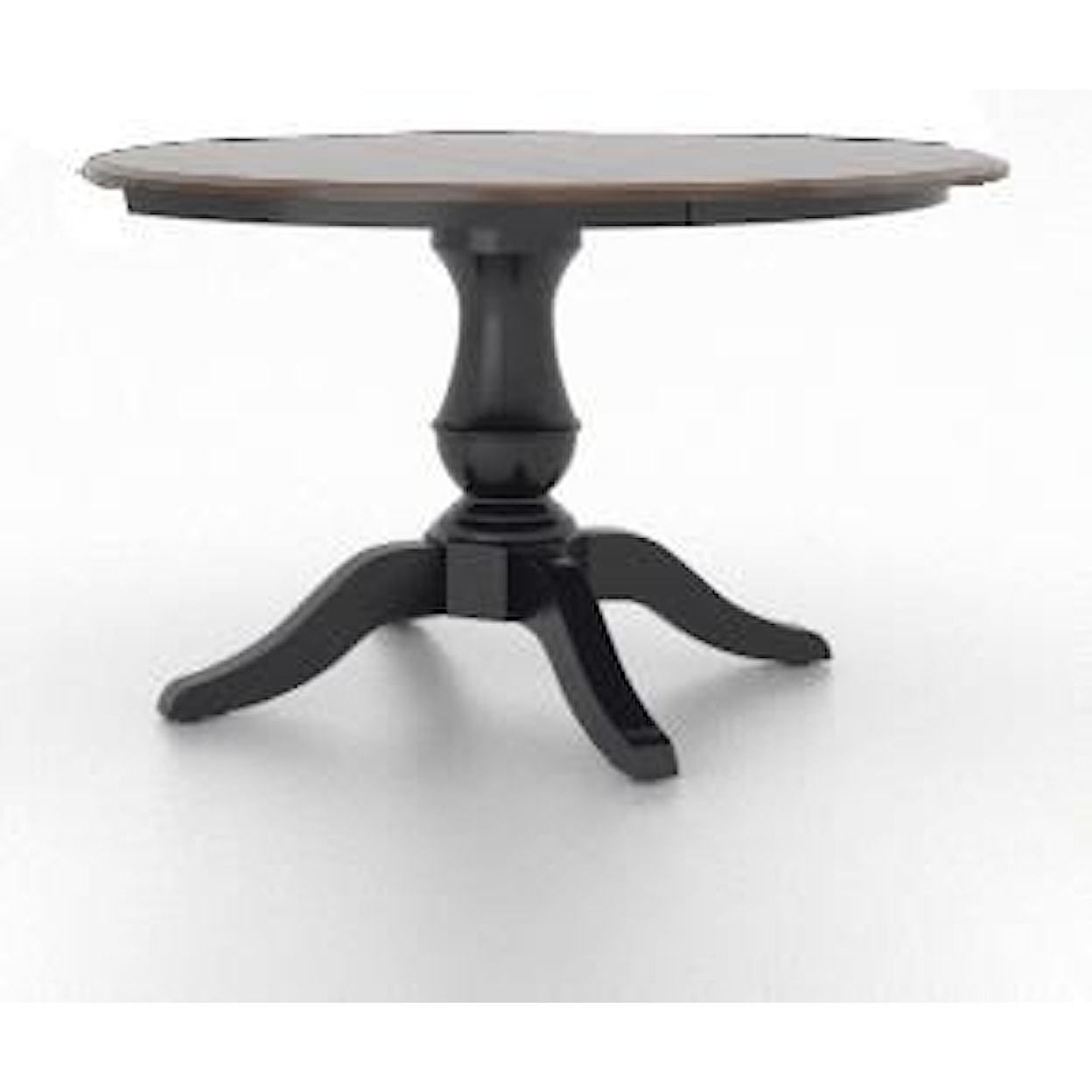 Canadel Gourmet Customizable Round Pedestal Table