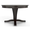 Canadel Gourmet. <b>Customizable</b> Round Table w/ Pedestal