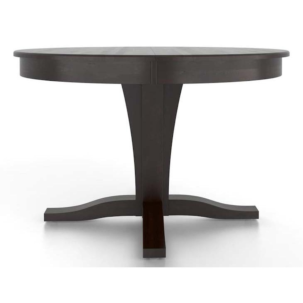 Canadel Gourmet. <b>Customizable</b> Round Table w/ Pedestal