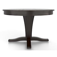 Customizable Round Table with Pedestal