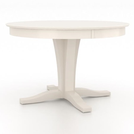 <b>Customizable</b> Round Table w/ Pedestal