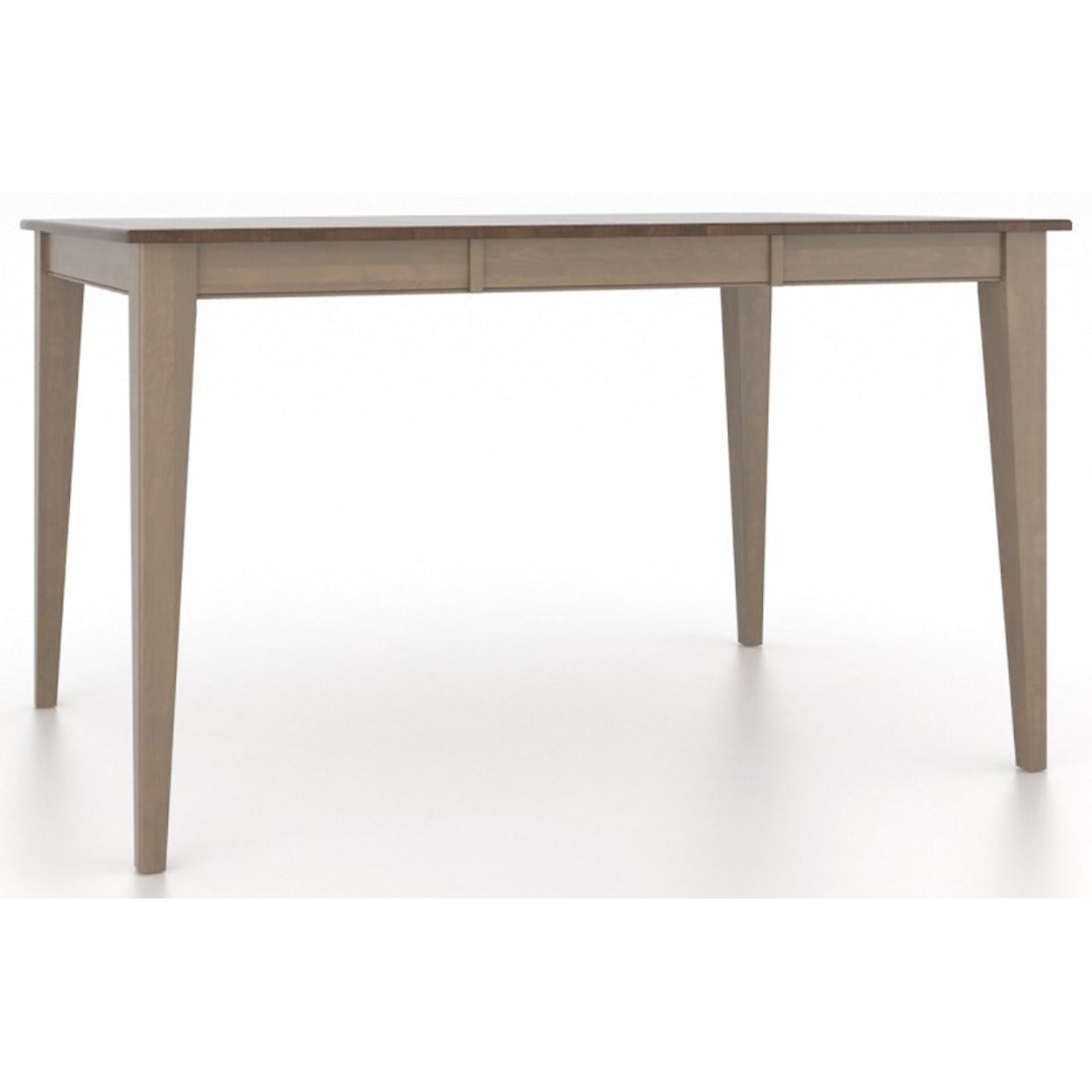 Canadel Gourmet Customizable Square Counter Table