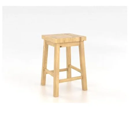 Customizable Backless 24" Fixed Stool