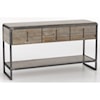 Canadel Loft Wooden Buffet with Metal Frame