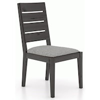 Customizable Side Chair w/ Upholstered Seat