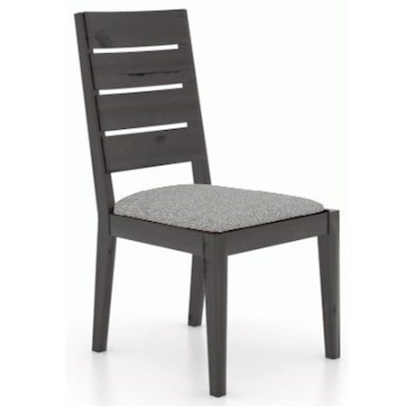 Customizable Side Chair w/ Upholstered Seat