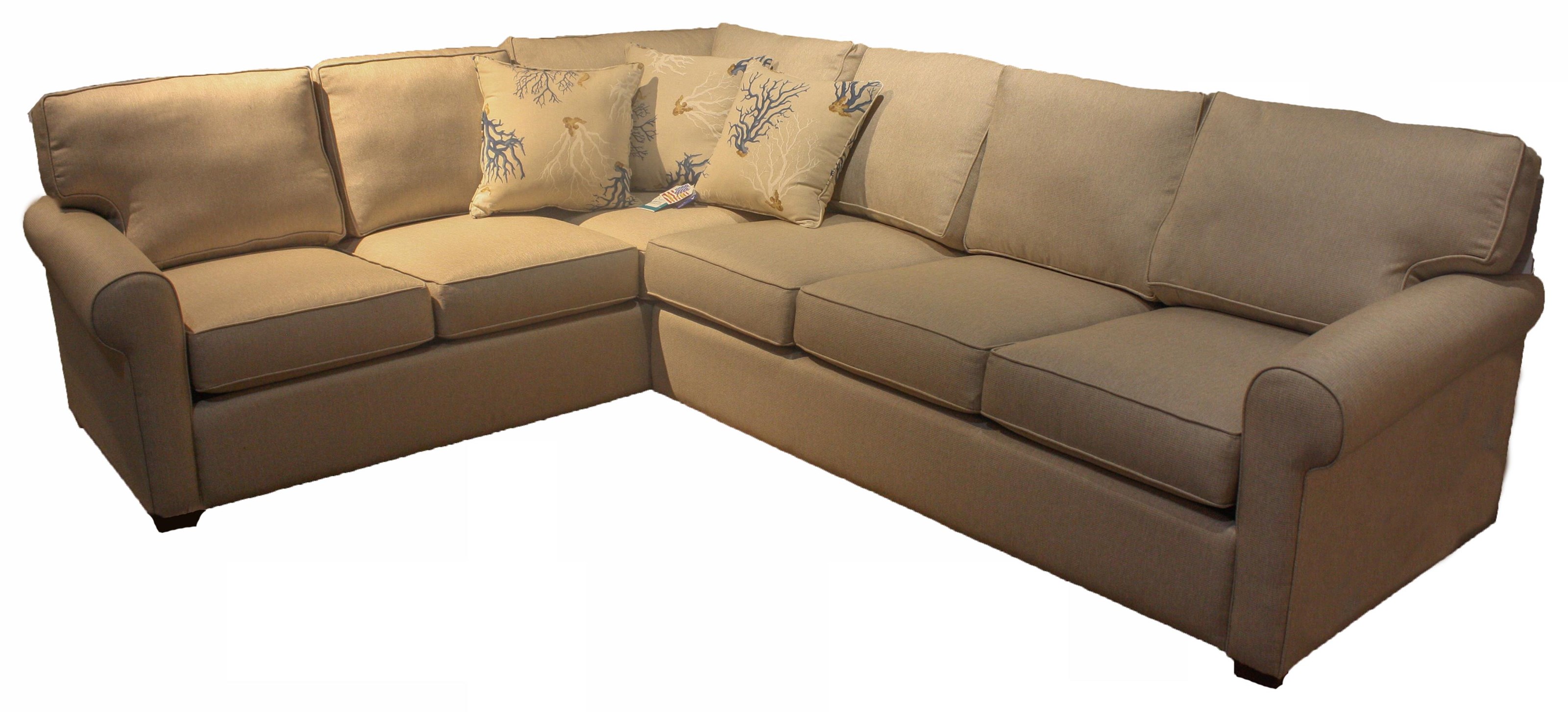 Capris Furniture 402 S40212LINCOLNLINE Casual Two Piece Sectional