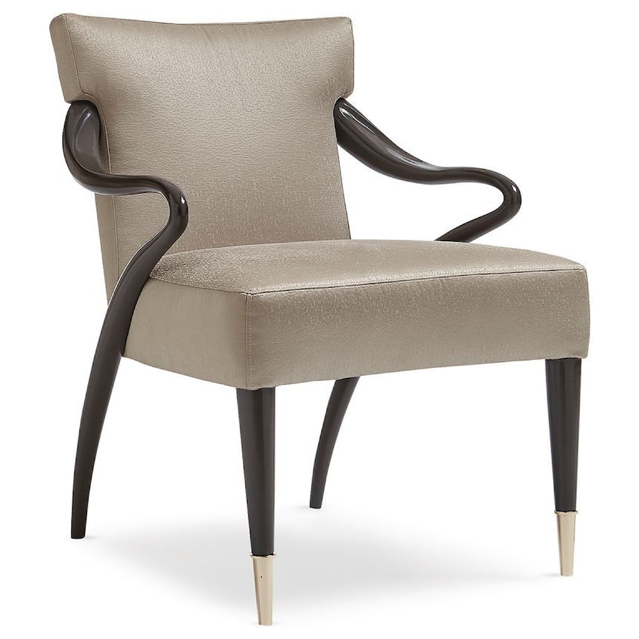 Caracole Caracole Upholstery The "Swoosh" Accent Chair