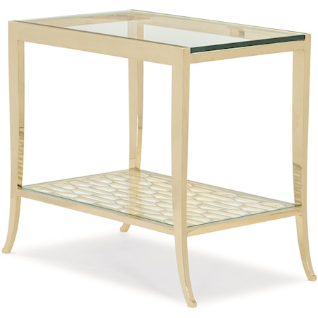 "A Precise Pattern" End Table