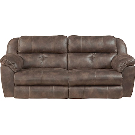 Power Headrest Lay-Flat Reclining Sofa