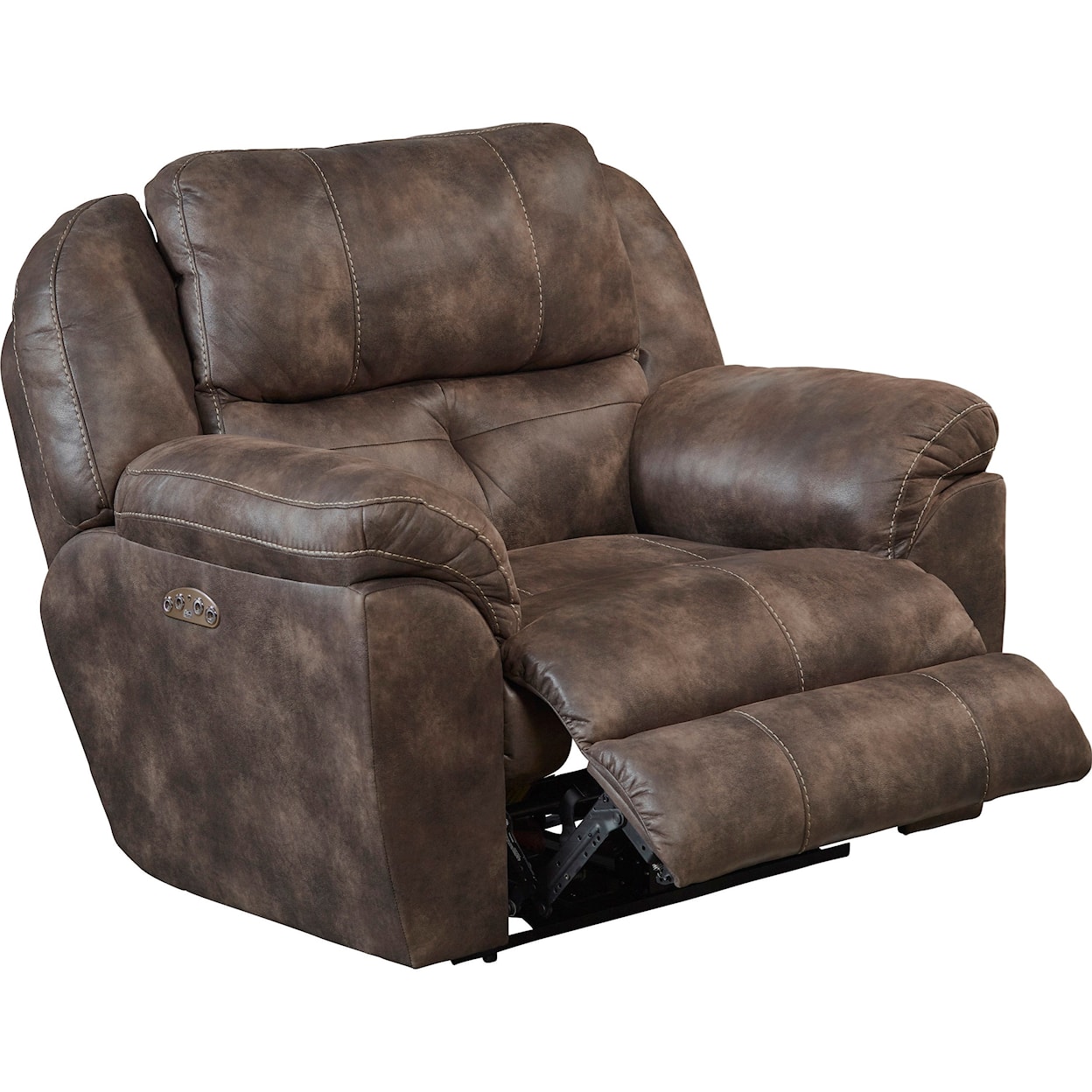 Catnapper Burlington Power Headrest Lay-Flat Recliner