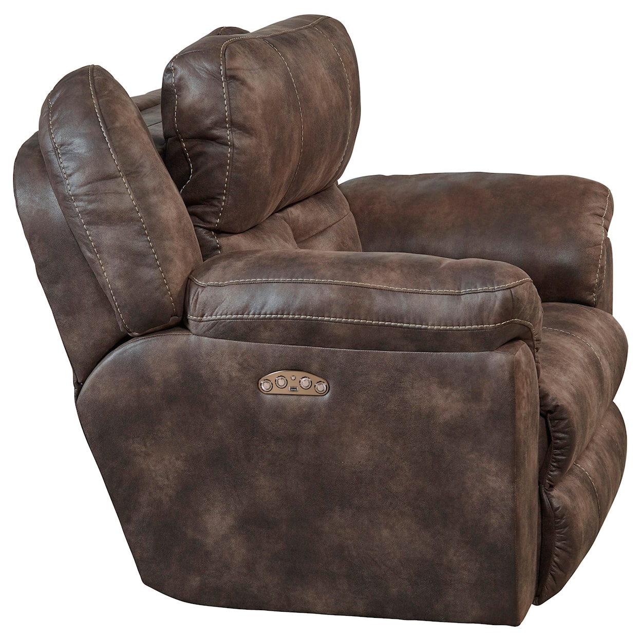 Catnapper Burlington Power Headrest Lay-Flat Recliner