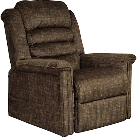 "Pow'r Lift" Full Lay-Out Chaise Recliner w/Heat and Massage