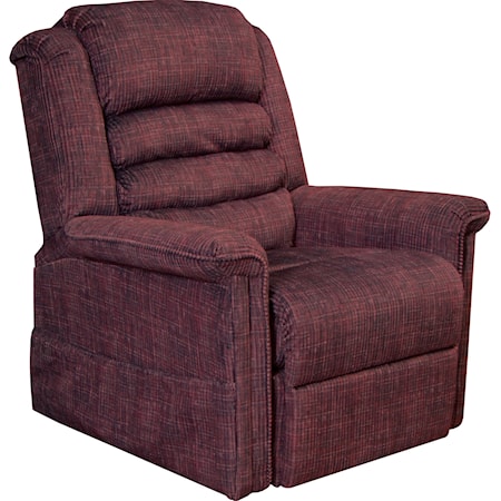 "Pow'r Lift" Full Lay-Out Chaise Recliner w/Heat and Massage