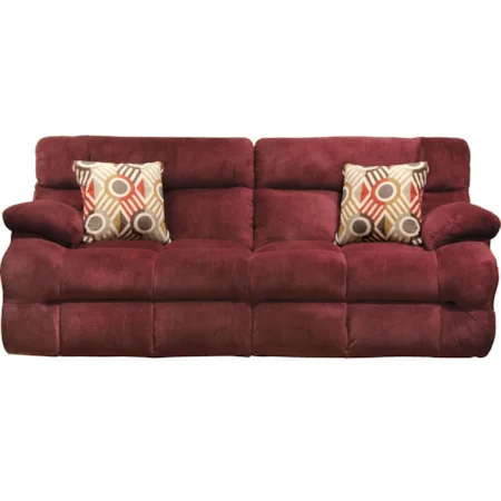 Lay Flat Reclining Sofa with Power Headrest