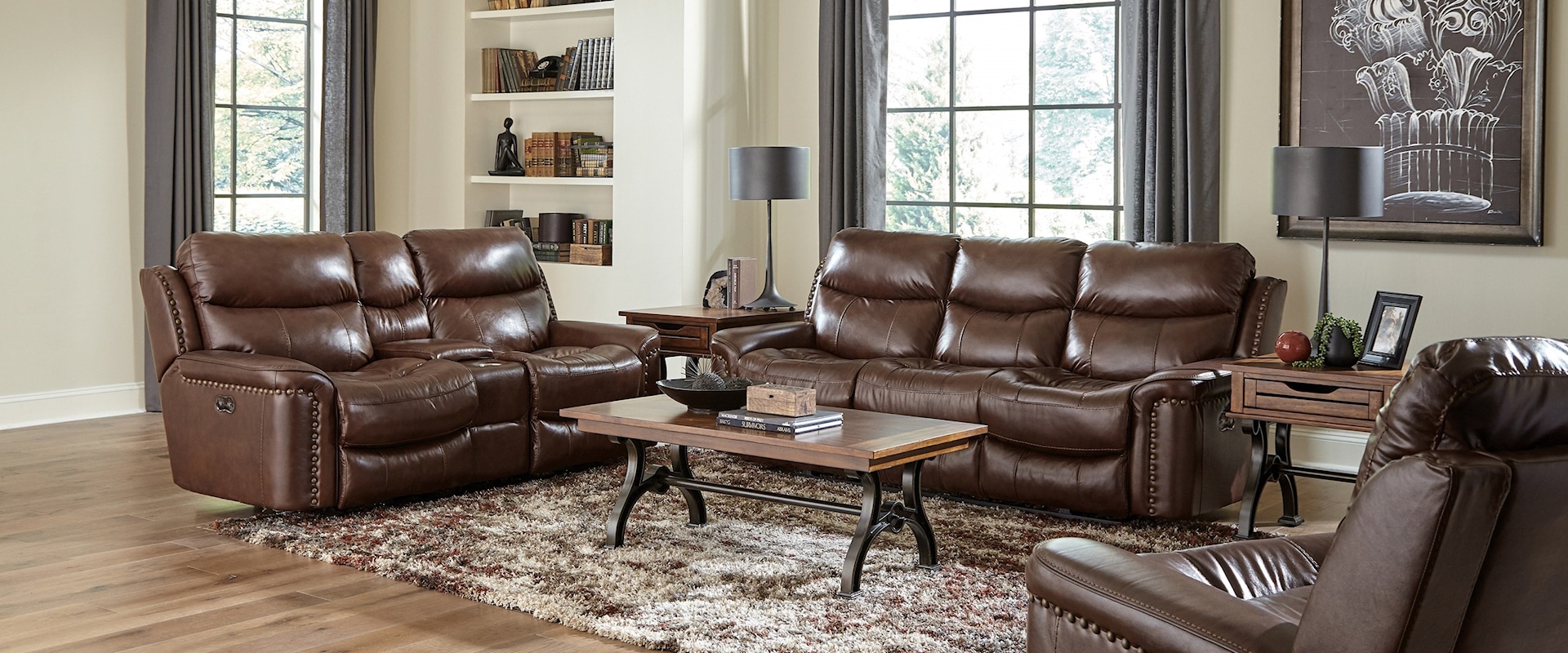 Power Reclining Living Room Group