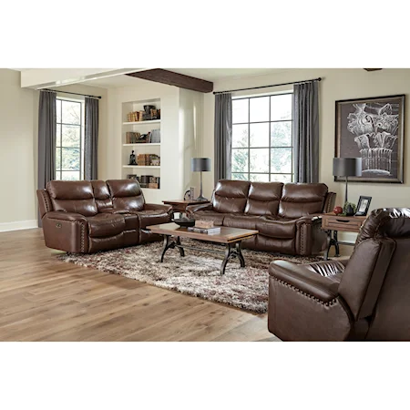 Power Reclining Living Room Group