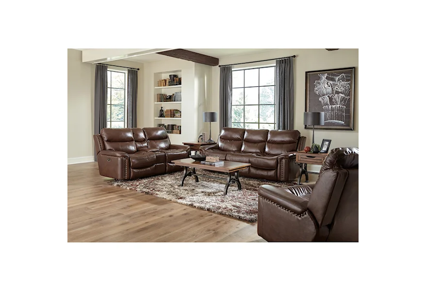 488 Ceretti Power Reclining Living Room Group by Catnapper at Gill Brothers Furniture