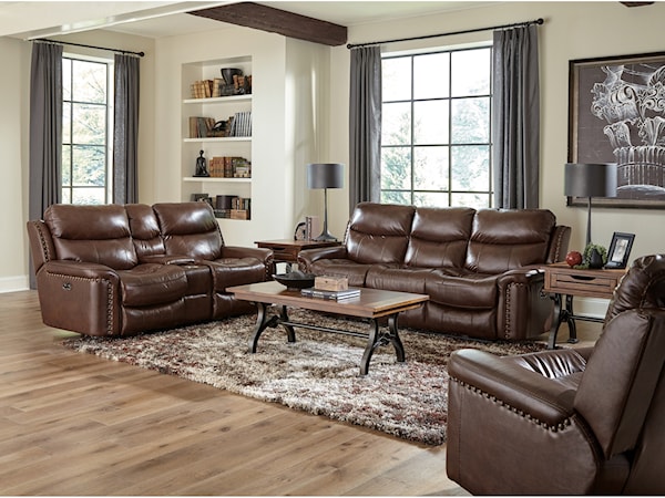 Power Reclining Living Room Group