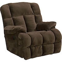 Power Lay Flat Chaise Recliner with Large Comfort Tufts
