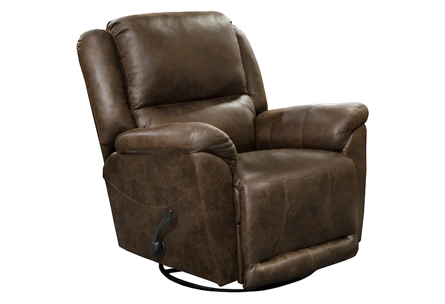 4566 Cole Swivel Glider Recliner by Catnapper at Johnny Janosik
