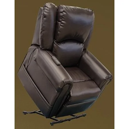 Power Lift Power Headrest Lay Flat Recliner w/ CR3 Heat & Massage