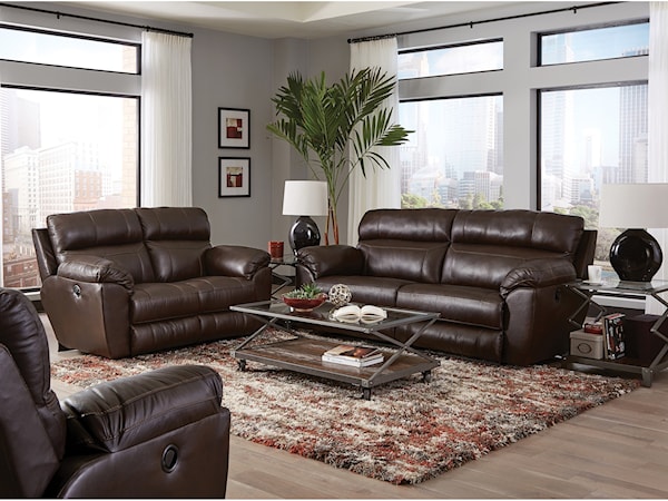 Power Reclining Living Room Group