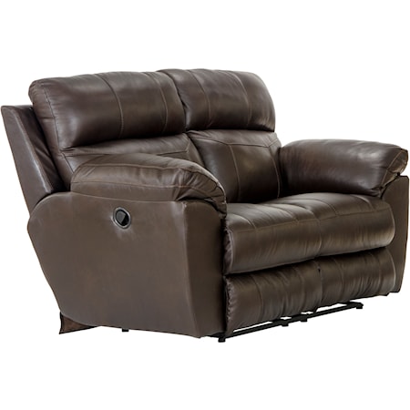 Power Lay Flat Reclining Loveseat