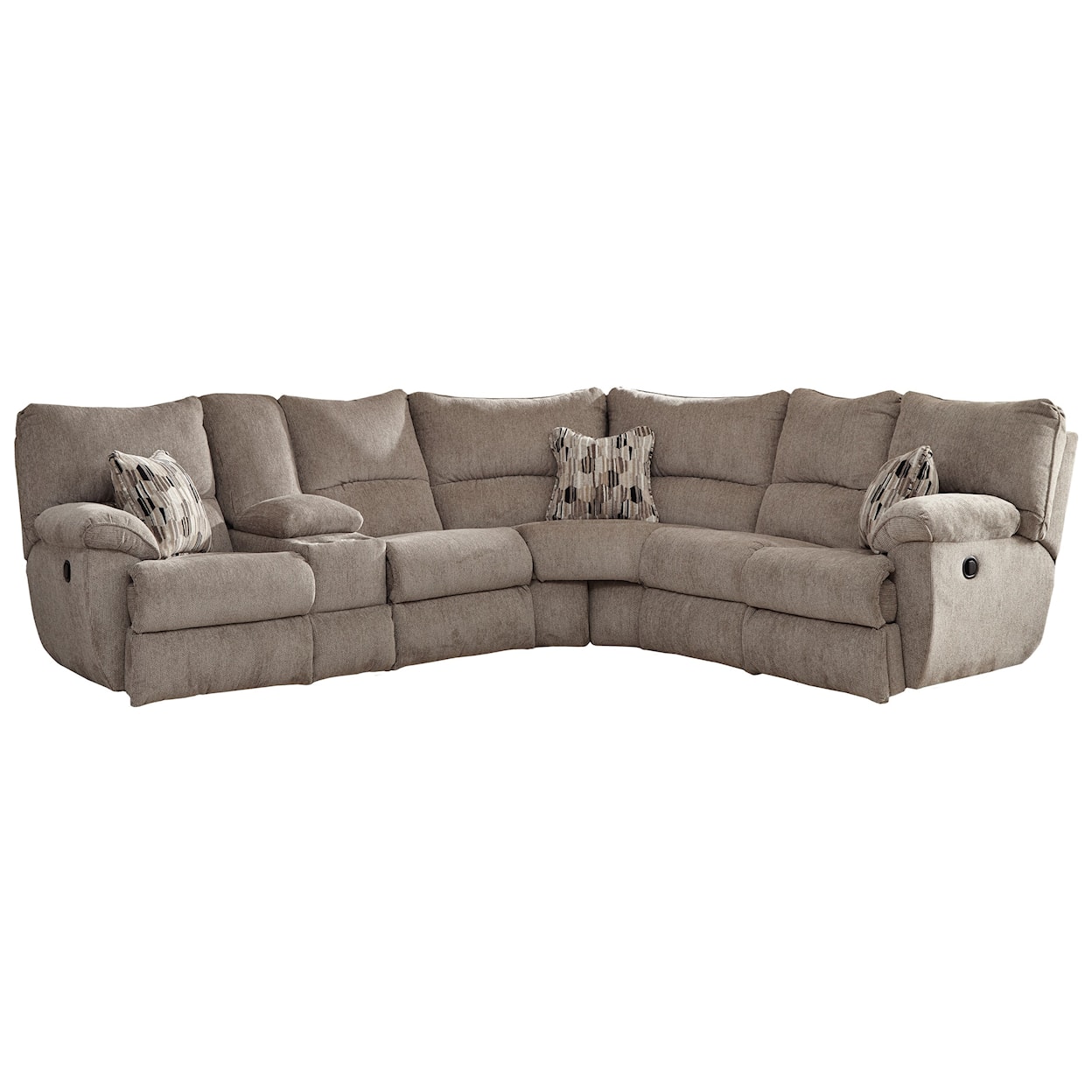 Carolina Furniture 225 Elliott Lay Flat Sectional