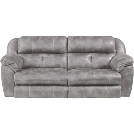 Power Headrest Lay Flat Reclining Sofa