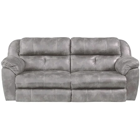 Power Headrest Lay Flat Reclining Sofa with Lumbar