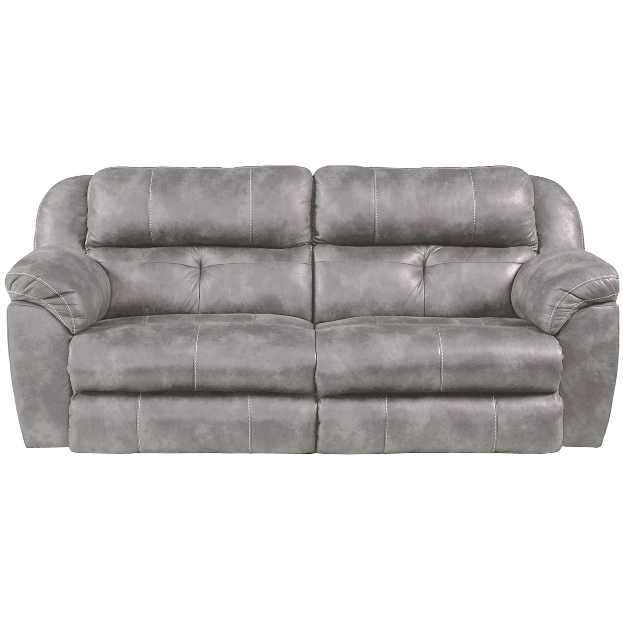 Carolina Furniture 189 Ferrington Pwr. Headrest Lay Flat Rec. Sofa w/ Lumbar